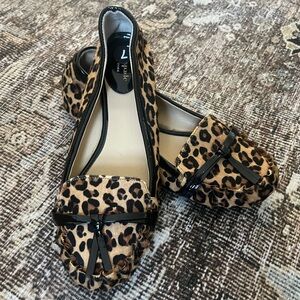 Kate Spade leather leopard print